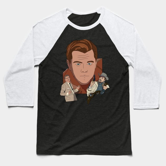 Rick Dalton Baseball T-Shirt by pinxtizzle